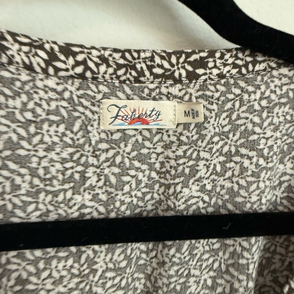 Faherty Montara Leaf Batik Printed Blouson Mini Dress Size
Medium - Picture 5 of 11